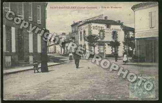 Ville de SAINTBARTHELEMYD\\\'AGENAIS Carte postale ancienne