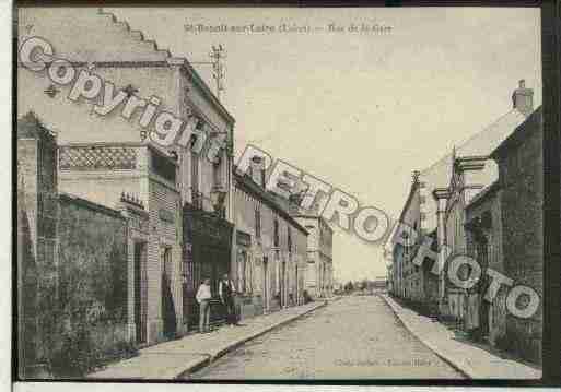 Ville de SAINTBENOITSURLOIRE Carte postale ancienne