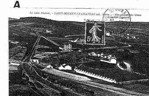 Ville de SAINTBONNETLECHATEAU Carte postale ancienne Ville de SAINTBONNETLECHATEAU Carte postale ancienne