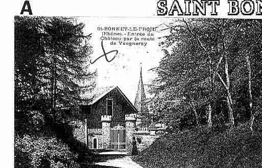 Ville de SAINTBONNETLEFROID Carte postale ancienne