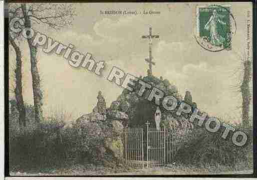 Ville de SAINTBRISSONSURLOIRE Carte postale ancienne Ville de SAINTBRISSONSURLOIRE Carte postale ancienne