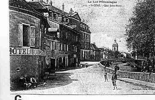 Ville de SAINTCERE Carte postale ancienne