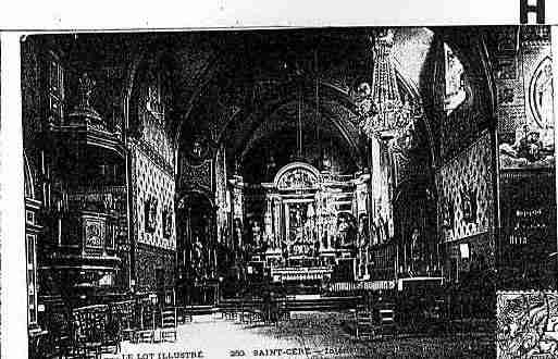 Ville de SAINTCERE Carte postale ancienne