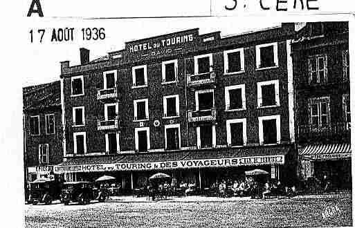 Ville de SAINTCERE Carte postale ancienne