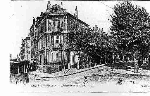 Ville de SAINTCHAMOND Carte postale ancienne