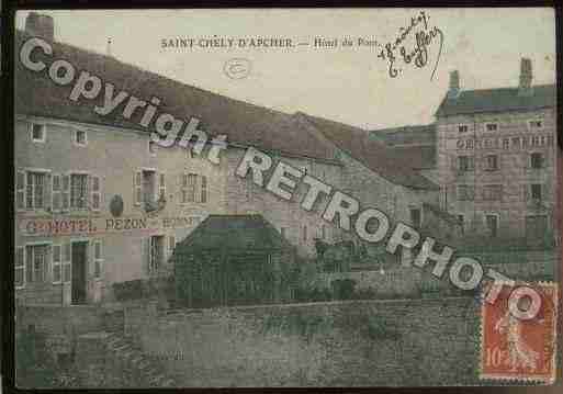 Ville de SAINTCHELYD\'APCHER Carte postale ancienne