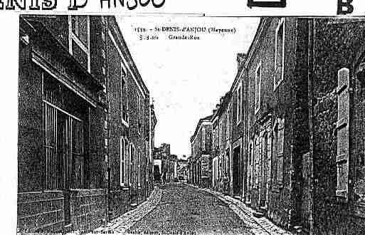 Ville de SAINTDENISD\'ANJOU Carte postale ancienne