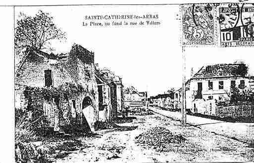 Ville de SAINTECATHERINE Carte postale ancienne