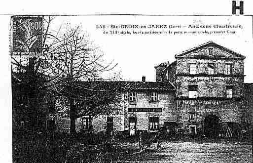 Ville de SAINTECROIXENJAREZ Carte postale ancienne