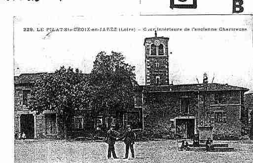 Ville de SAINTECROIXENJAREZ Carte postale ancienne