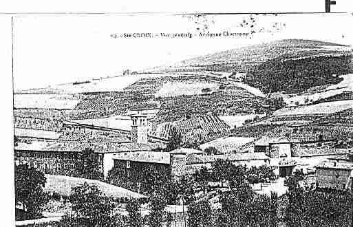 Ville de SAINTECROIXENJAREZ Carte postale ancienne