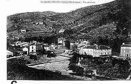 Ville de SAINTECROIXVALLEEFRANCAISE Carte postale ancienne