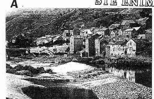 Ville de SAINTEENIMIE Carte postale ancienne