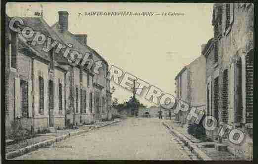 Ville de SAINTEGENEVIEVEDESBOIS Carte postale ancienne