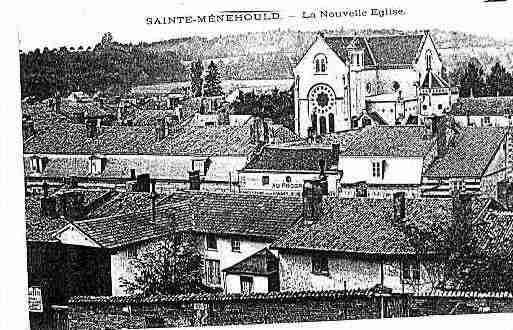 Ville de SAINTEMENEHOULD Carte postale ancienne