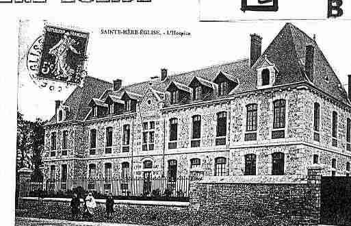 Ville de SAINTEMEREEGLISE Carte postale ancienne