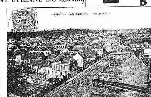 Ville de SAINTETIENNEDUROUVRAY Carte postale ancienne