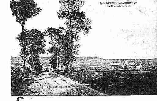 Ville de SAINTETIENNEDUROUVRAY Carte postale ancienne