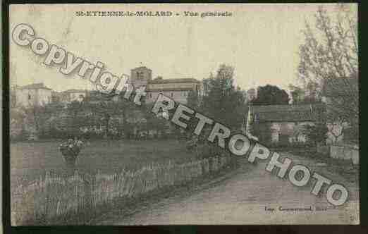 Ville de SAINTETIENNELEMOLARD Carte postale ancienne Ville de SAINTETIENNELEMOLARD Carte postale ancienne