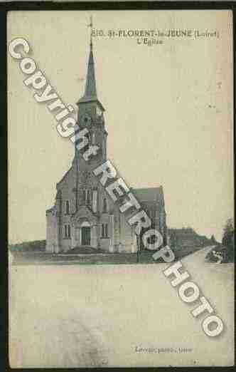 Ville de SAINTFLORENTLEJEUNE Carte postale ancienne