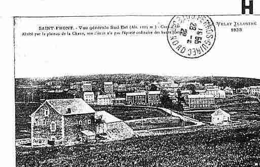 Ville de SAINTFRONT Carte postale ancienne