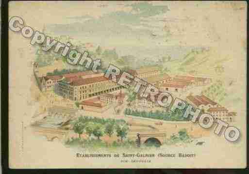 Ville de SAINTGALMIER Carte postale ancienne Ville de SAINTGALMIER Carte postale ancienne