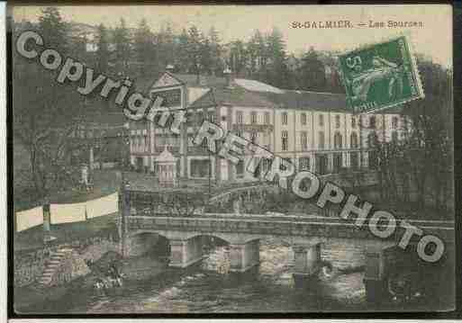 Ville de SAINTGALMIER Carte postale ancienne Ville de SAINTGALMIER Carte postale ancienne