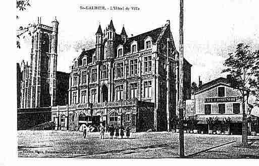 Ville de SAINTGALMIER Carte postale ancienne