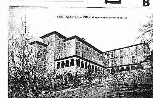 Ville de SAINTGALMIER Carte postale ancienne