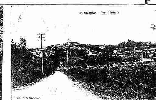 Ville de SAINTGALMIER Carte postale ancienne