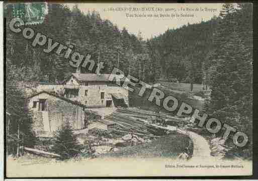 Ville de SAINTGENESTMALIFAUX Carte postale ancienne