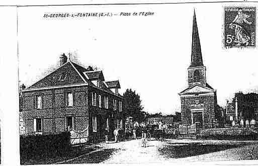 Ville de SAINTGEORGESSURFONTAINE Carte postale ancienne Ville de SAINTGEORGESSURFONTAINE Carte postale ancienne
