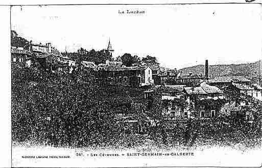 Ville de SAINTGERMAINDECALBERTE Carte postale ancienne