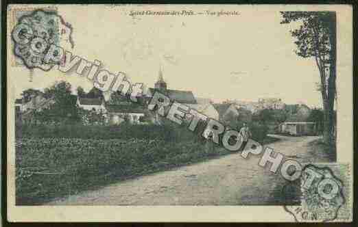 Ville de SAINTGERMAINDESPRES Carte postale ancienne Ville de SAINTGERMAINDESPRES Carte postale ancienne