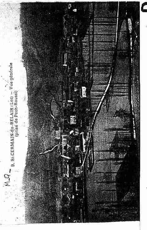 Ville de SAINTGERMAINDUBELAIR Carte postale ancienne