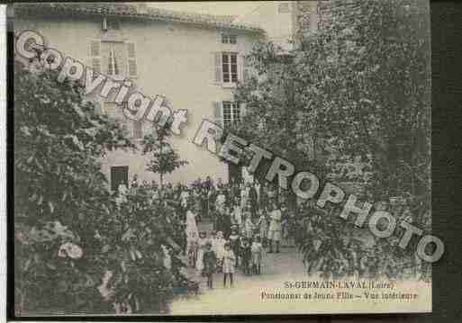 Ville de SAINTGERMAINLAVAL Carte postale ancienne