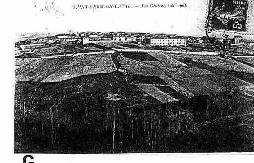 Ville de SAINTGERMAINLAVAL Carte postale ancienne