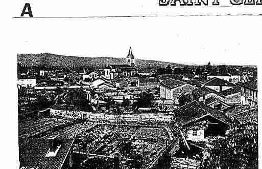 Ville de SAINTGERMAINLESPINASSE Carte postale ancienne