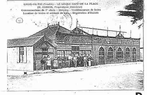 Ville de SAINTGILLESCROIXDEVIE Carte postale ancienne