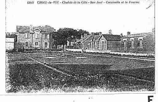 Ville de SAINTGILLESCROIXDEVIE Carte postale ancienne