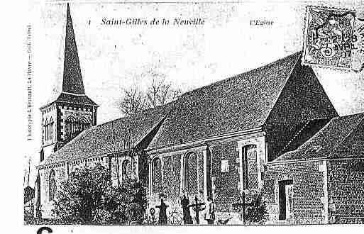 Ville de SAINTGILLESDELANEUVILLE Carte postale ancienne