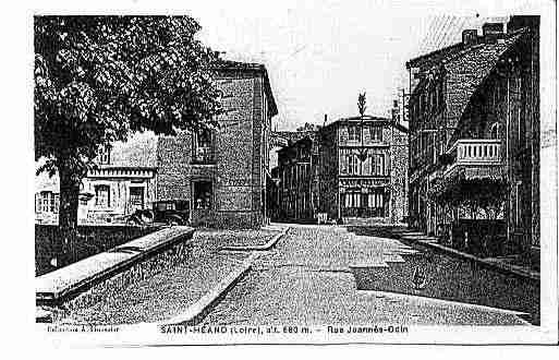 Ville de SAINTHEAND Carte postale ancienne