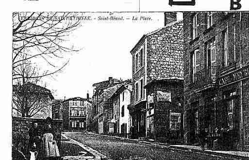 Ville de SAINTHEAND Carte postale ancienne