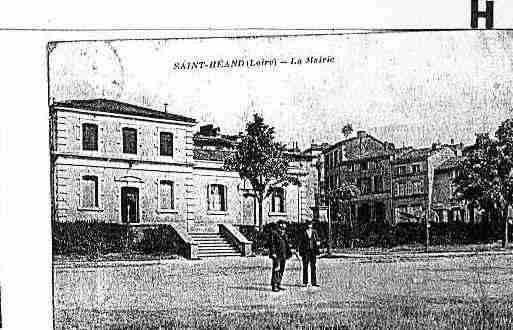 Ville de SAINTHEAND Carte postale ancienne