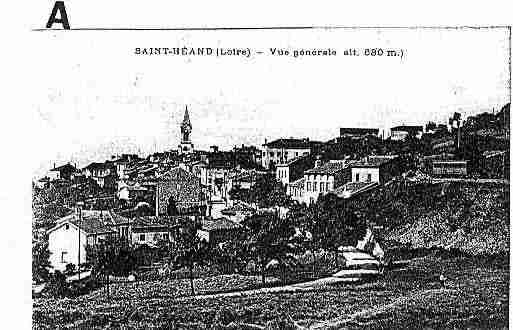 Ville de SAINTHEAND Carte postale ancienne
