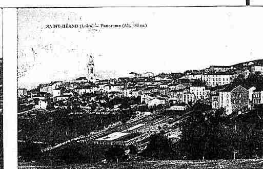 Ville de SAINTHEAND Carte postale ancienne
