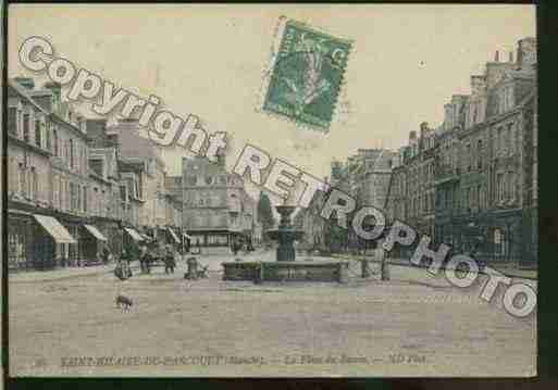 Ville de SAINTHILAIREDUHARCOUET Carte postale ancienne