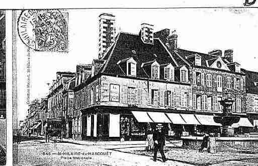 Ville de SAINTHILAIREDUHARCOUET Carte postale ancienne