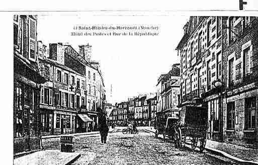 Ville de SAINTHILAIREDUHARCOUET Carte postale ancienne