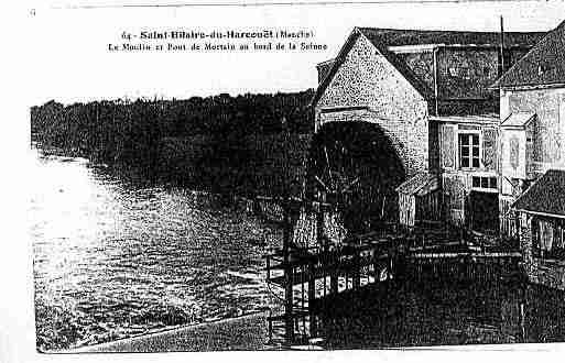 Ville de SAINTHILAIREDUHARCOUET Carte postale ancienne